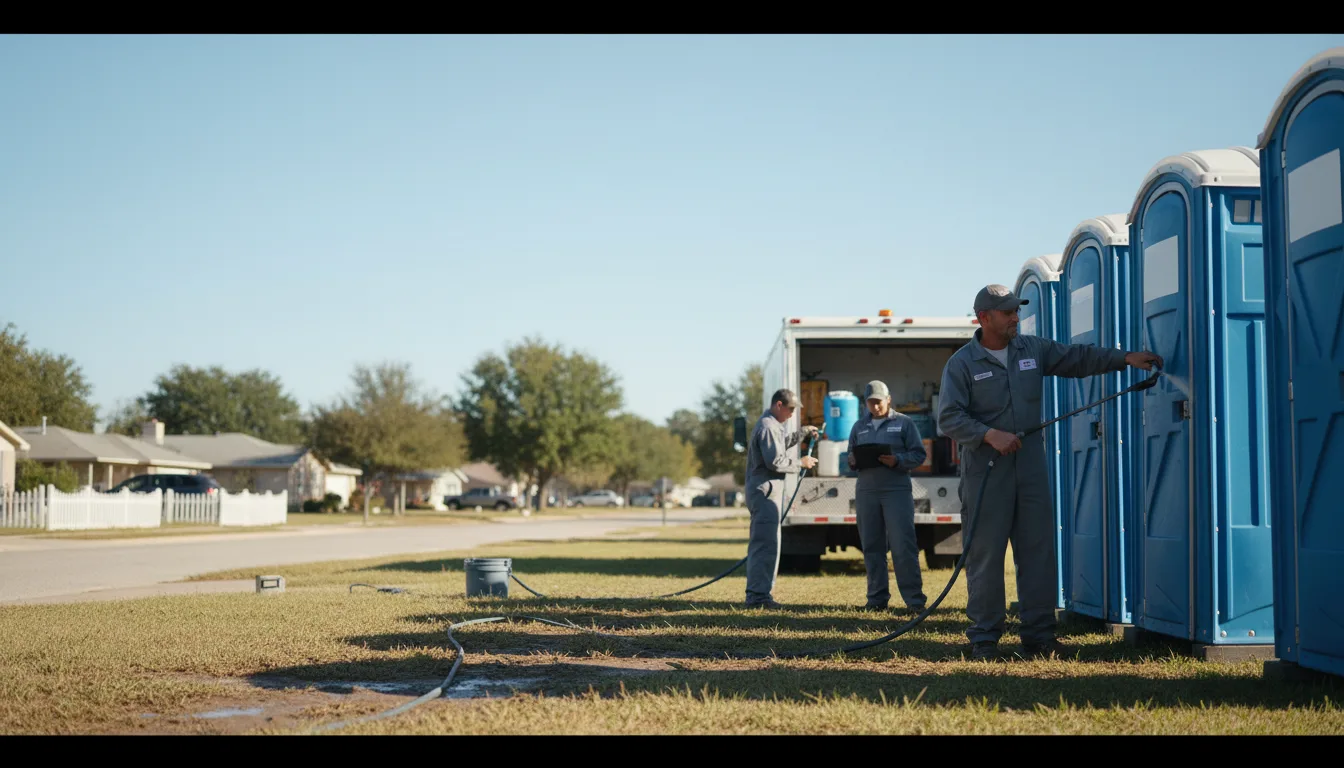 Long-Term Portable Toilet Rental in Muse, OK near me